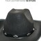 4E’s Novelty Black Felt Cowboy Hat for Men & Women - Studded Western Cowboy Hat - Cowboy Hat for Western Themed Party & Cowboy Costume Accessory